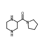 CAS#: 123866-43-3， 2-Piperazinyl(1-Pyrrolidinyl)Methanone