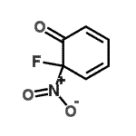 CAS#: 123871-61-4， 6-Fluoro-6-Nitro-2,4-Cyclohexadien-1-One