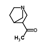 CAS#: 123916-91-6， 1-(1-Azabicyclo[2.2.1]Hept-3-Yl)Ethanone