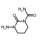 CAS#: 123981-22-6， 3-Amino-2-Oxotetrahydro-1(2H)-Pyrimidinecarboxamide
