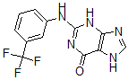 CAS#: 123994-68-3， 2-[[3-(Trifluoromethyl)Phenyl]Amino]-3,7-Dihydropurin-6-One