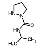 CAS#: 124072-92-0， N-Isopropyl-1-Pyrazolidinecarboxamide
