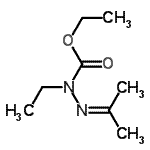 CAS#: 124153-85-1， Ethyl 1-Ethyl-2-Isopropylidenehydrazinecarboxylate