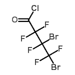 CAS#: 124311-14-4， 3,4-Dibromo-2,2,3,4,4-Pentafluorobutanoyl Chloride