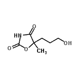CAS#: 124315-44-2， 5-(3-Hydroxypropyl)-5-Methyl-1,3-Oxazolidine-2,4-Dione