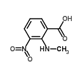 CAS#: 124341-38-4， 2-(Methylamino)-3-Nitrobenzoic Acid