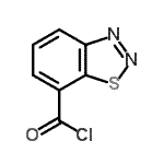 CAS#: 124371-49-9， 1,2,3-Benzothiadiazole-7-Carbonyl Chloride