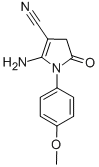 CAS#: 124476-79-5， 2-Amino-1-(4-Methoxyphenyl)-5-Oxo-4H-Pyrrole-3-Carbonitrile