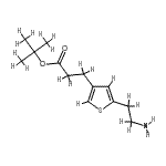 CAS#: 124499-24-7， 2-Methyl-2-Propanyl 3-[5-(2-Aminoethyl)-3-Thienyl]Propanoate