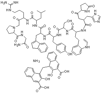 CAS#: 124508-66-3， Triptorelin Pamoate