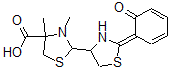 CAS#: 124508-94-7， 3,4-Dimethyl-2-[(2Z)-2-(6-Oxo-1-Cyclohexa-2,4-Dienylidene)-1,3-Thiazolidin-4-Yl]-1,3-Thiazolidine-4-Carboxylic Acid