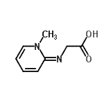 CAS#: 124571-52-4， (Z)-N-(1-Methyl-2(1H)-Pyridinylidene)Glycine