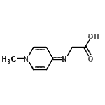 CAS#: 124571-54-6， N-(1-Methyl-4(1H)-Pyridinylidene)Glycine