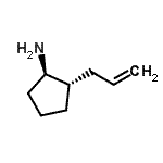 CAS#: 124574-03-4， (1R,2S)-2-Allylcyclopentanamine
