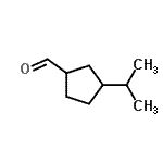 CAS#: 124615-11-8， 3-Isopropylcyclopentanecarbaldehyde