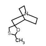 CAS#: 124620-88-8， 2'-Methylspiro[4-Azabicyclo[2.2.2]Octane-2,5'-[1,3]Oxathiolane]