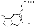 CAS#: 124649-26-9， 2-[(1R,2S)-2-[(Z)-5-Hydroxypent-2-Enyl]-3-Oxocyclopentyl]Acetic Acid