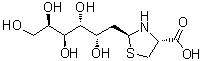 CAS#: 124650-46-0， 1-[(2S,4R)-4-Carboxy-1,3-Thiazolidin-2-Yl]-1-Deoxy-D-Galactitol