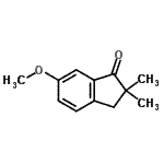 CAS#: 124688-07-9， 6-Methoxy-2,2-Dimethyl-1-Indanone