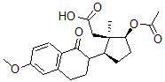 CAS#: 1247-46-7， 17beta-Acetoxy-3-Methoxy-9-Oxo-9,11-Secoestra-1,3,5(10)-Trien-11-Oic Acid