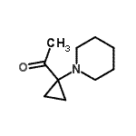 CAS#: 124706-28-1， 1-[1-(1-Piperidinyl)Cyclopropyl]Ethanone