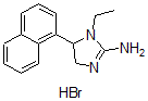 CAS#: 124779-45-9， 1-Ethyl-5-Naphthalen-1-Yl-4,5-Dihydroimidazol-2-Amine Hydrobromide