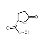 CAS 登录号：124813-75-8， (5S)-5-(氯乙酰基)二氢-2(3H)-呋喃酮