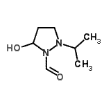 CAS#: 124838-25-1， 5-Hydroxy-2-Isopropyl-1-Pyrazolidinecarbaldehyde