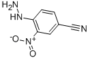 structure of CAS# 124839-61-8, 4-Hydrazinyl-3-Nitro-Benzonitrile;Benzonitrile, 4-Hydrazino-3-Nitro- (9CI);4-Hydrazinyl-3-Nitrobenzonitrile;4-HYDRAZINO-3-NITROBENZONITRILE