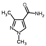 CAS#: 124845-21-2， 1,3-Dimethyl-1H-Pyrazole-4-Carboxamide