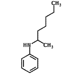CAS#: 124900-23-8， N-(2-Heptanyl)Aniline
