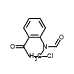 CAS#: 124958-63-0， N-[2-(Chloroacetyl)Phenyl]-N-Methylformamide