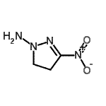 CAS#: 124960-27-6， 3-Nitro-4,5-Dihydro-1H-Pyrazol-1-Amine
