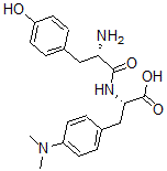 CAS#: 124985-59-7， (2S)-2-[[(2S)-2-Amino-3-(4-Hydroxyphenyl)Propanoyl]Amino]-3-(4-Dimethylaminophenyl)Propanoic Acid