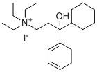 CAS#: 125-99-5， (3-Cyclohexyl-3-Hydroxy-3-Phenylpropyl)-Triethylazanium Iodide