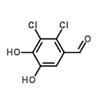 CAS#: 125001-04-9， 2,3-Dichloro-4,5-Dihydroxybenzaldehyde