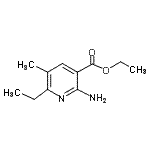 CAS#: 125031-53-0， Ethyl 2-Amino-6-Ethyl-5-Methylnicotinate