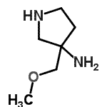 CAS#: 125033-03-6， 3-(Methoxymethyl)-3-Pyrrolidinamine