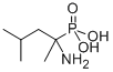 CAS#: 125078-18-4， (1-Amino-1,3-Dimethylbutyl)-Phosphonic Acid