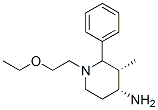 CAS 登录号:125080-82-2, (3R,4R)-1-(2-乙氧基乙基)-3-甲基-2-苯基哌啶-4-胺