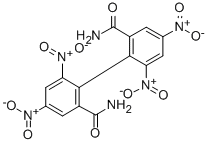 CAS#: 125110-12-5， 2-(2-Carbamoyl-4,6-Dinitrophenyl)-3,5-Dinitrobenzamide
