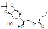 CAS#: 125161-48-0， [(2R)-2-[(3aR,5R,6S,6aR)-6-Hydroxy-2,2-Dimethyl-3a,5,6,6a-Tetrahydrofuro[4,5-d][1,3]Dioxol-5-Yl]-2-Hydroxyethyl] Butanoate
