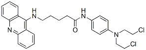 CAS#: 125173-77-5， 5-(Acridin-9-Ylamino)-N-[4-[Bis(2-Chloroethyl)Amino]Phenyl]Pentanamide