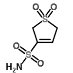 CAS#: 125287-43-6， 2,5-Dihydro-3-Thiophenesulfonamide 1,1-Dioxide