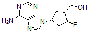 CAS#: 125356-68-5， 2',3'-Dideoxy-3'-Fluoroaristeromycin