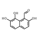 CAS#: 125366-77-0， 2,7,8-Trihydroxy-1-Naphthaldehyde
