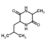 CAS#: 125410-18-6， 3-Isobutyl-6-Methyl-2,5-Piperazinedione