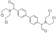 CAS#: 125518-25-4， 2-[Bis(2-Chloroethyl)Amino]-2-[4-[4-[1-[Bis(2-Chloroethyl)Amino]-2-Oxoethyl]Phenyl]Phenyl]Acetaldehyde