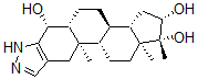 CAS#: 125590-77-4， 4,16-Dihydroxystanozolol