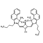 CAS#: 125597-36-6， (4Z)-4-[(3-Butyl-1,1-Dimethyl-1H-Benzo[E]Indolium-2-Yl)Methylene]-2-[(E)-(3-Butyl-1,1-Dimethyl-1,3-Dihydro-2H-Benzo[E]Indol-2-Ylidene)Methyl]-3-Oxo-1-Cyclobuten-1-Olate